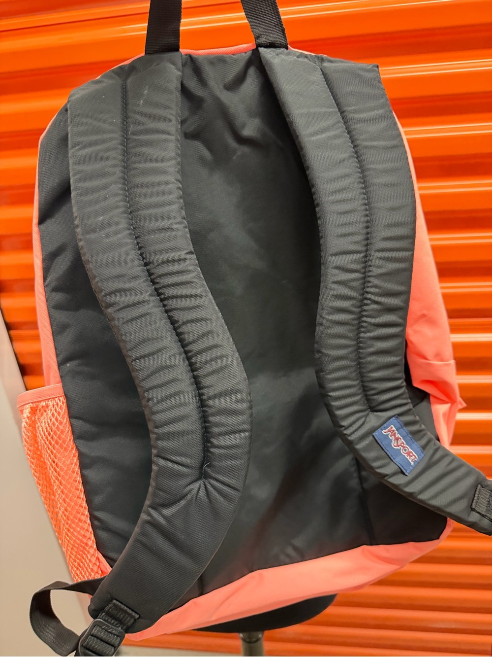 New Jansport Big Student Coral-Peach Everyday Backpack - Picture 6 of 7